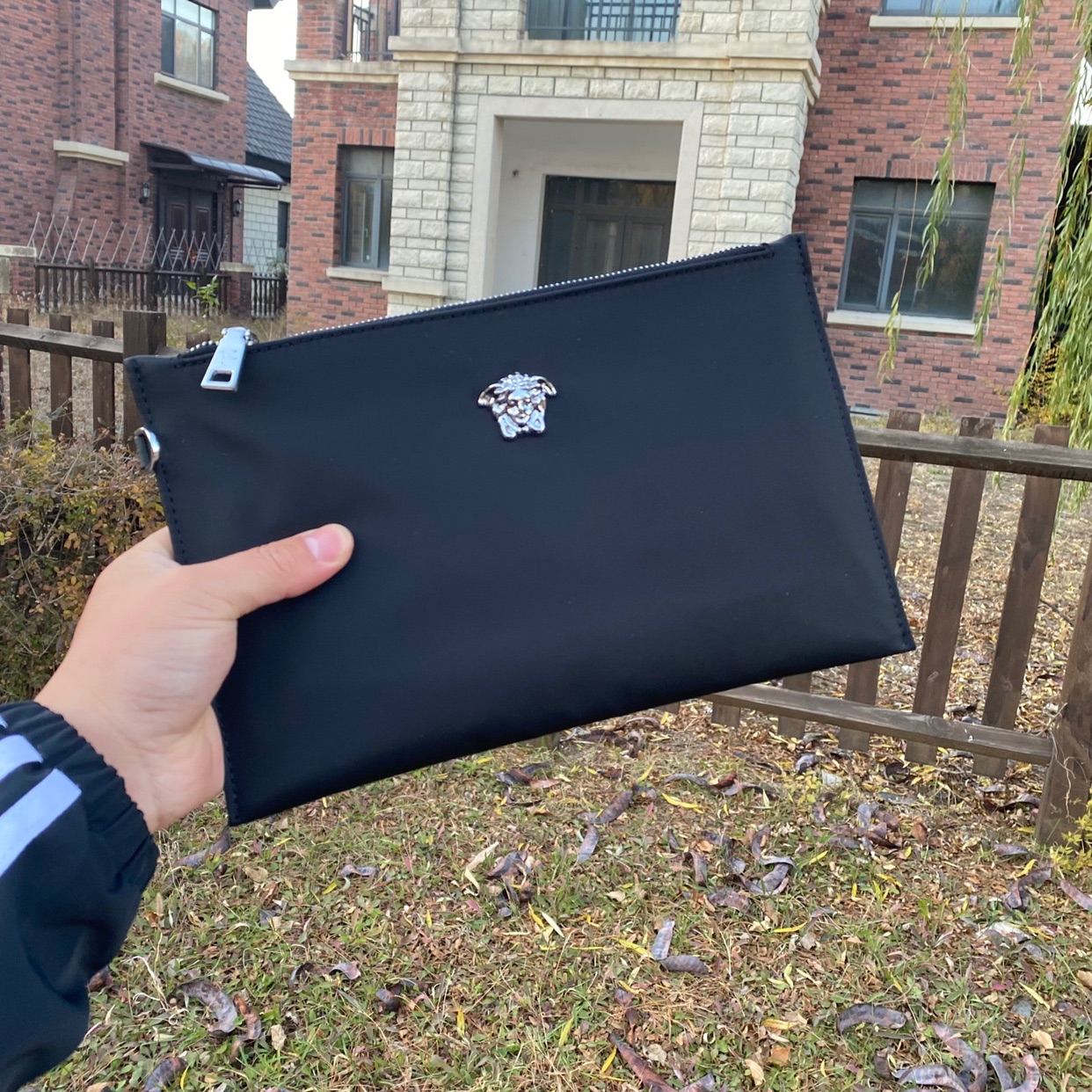 Men's handbag canvas handbag Oxford spinning luxury man bag nylon envelope bag man grab the bag