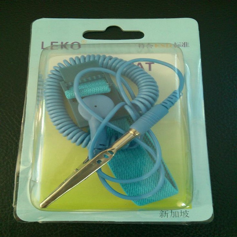 Anti - static wrist belt lightweight protection in accordance with ESD standard line length 1 meter, anti - static products repair