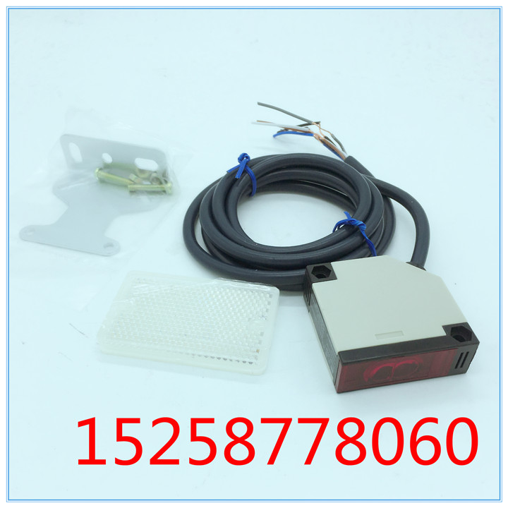 Inductive switch photoelectric switch E3JK-R4M1 with bracket with reflector Hangfa Hangfa