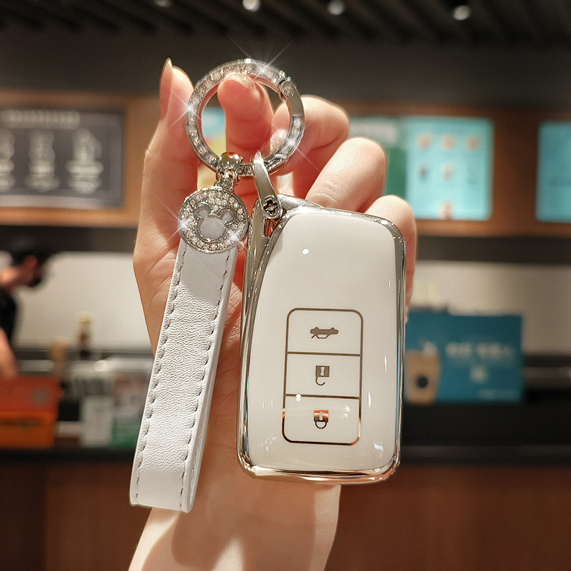 Suitable for Lexus Rx300 Key Cover 450H Bag Gs Car Nx200T/Es200/250 Protective Shell Buckle Bag