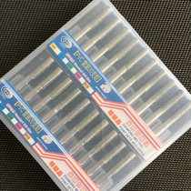 Diamond electroplated grinding head small straight knife marble trimming patchwork head quartz stone straight handle 6 mm round file