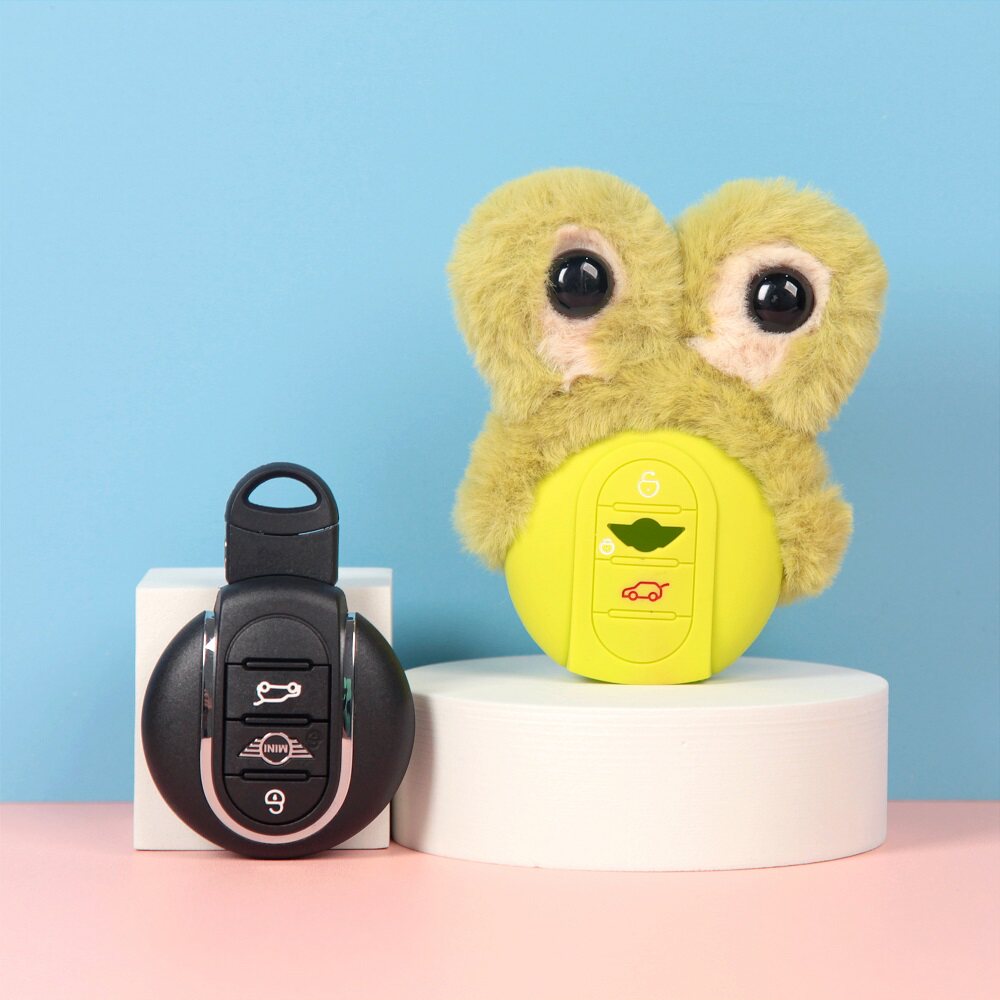 For BMW mini mini copper car keysleeve cute F54 F55 F56 keypack frog