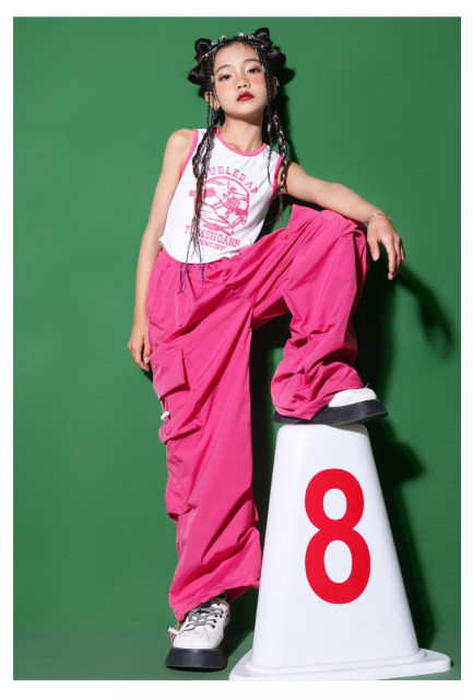 Streetwear Red Cargo Pants for Girls New Fashion Spring Autumn Hip Hop  Trousers Kids Sweatpants Joggers Pants 4 6 8 10 12 14Yrs - AliExpress