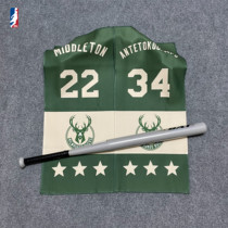 NBA letters Gothic deer suck sweat gym Street dance tide teams customize basketball bathrobe sports towels