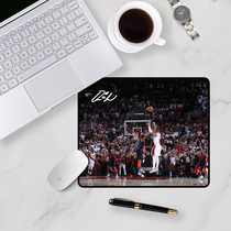 NBAs Mouse Mouse Lillard ultra-far-kill lock edge Thickening Student Fans Gift Dorm Office Keyboard Rubber Mat