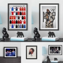 Harden Co-set Rocket Basket Web Poster Signature Solid Wood Picture Frame Like Frame Swing Table Decoration Photo Wall Gift Photo Frame