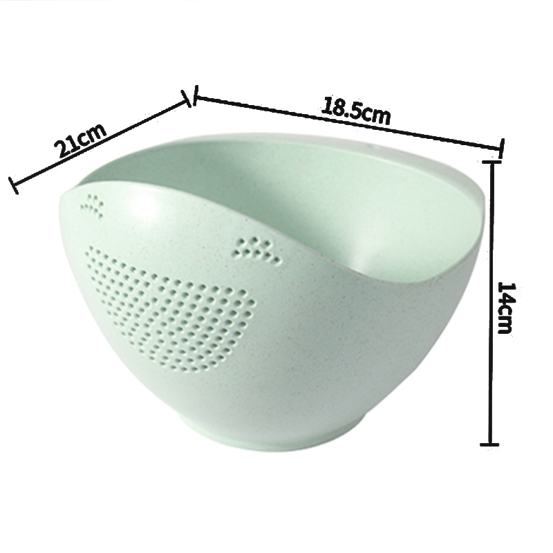 bamboo fiber kitchen rice washing machine, rice washing sieve, household shau kei drain basket, plastic vegetable washing basin, fruit basket, filter basket