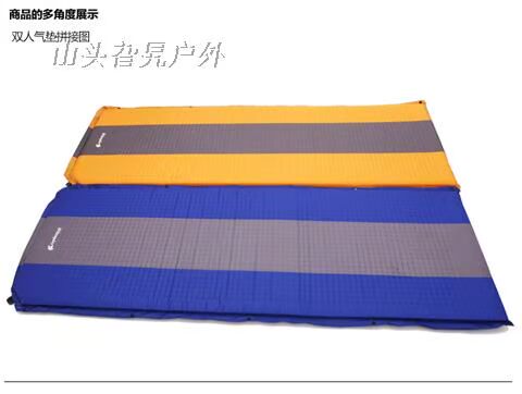 Authentic ngoài trời tự động bơm hơi ẩm nệm chống nghỉ trưa pad pad ngủ pad pad duy nhất mở rộng dày 5CM - Thảm chống ẩm / Mat / Gối thảm trải picnic