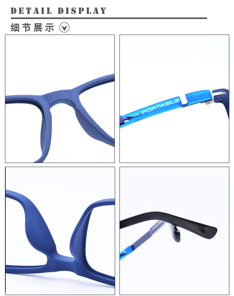 Montures de lunettes en Memoire plastique - Ref 3139119 Image 12