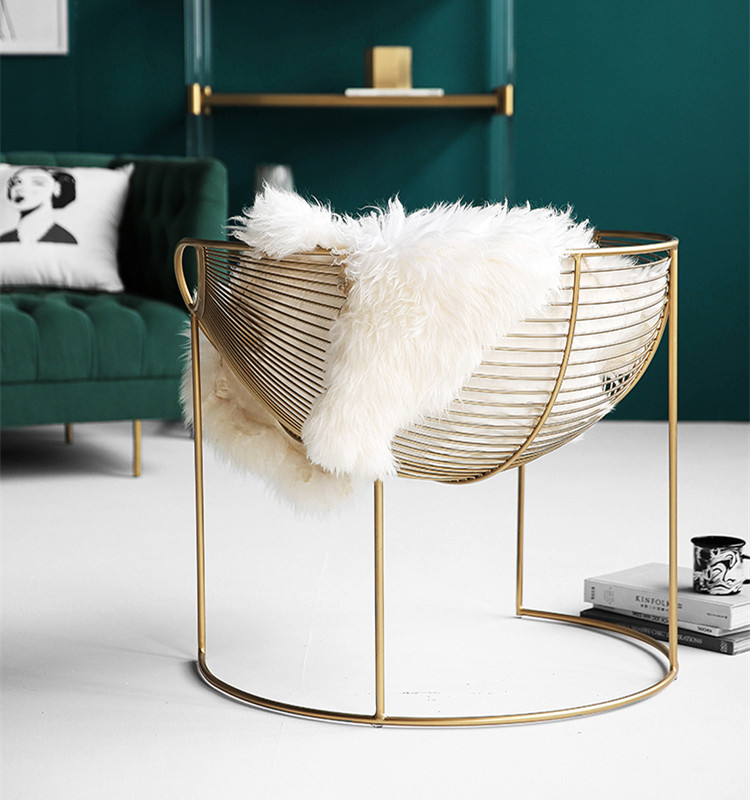 Light luxury home guest lounge chair simple dining chair creative fashion clothing store chair modern ins milk tea shop chair