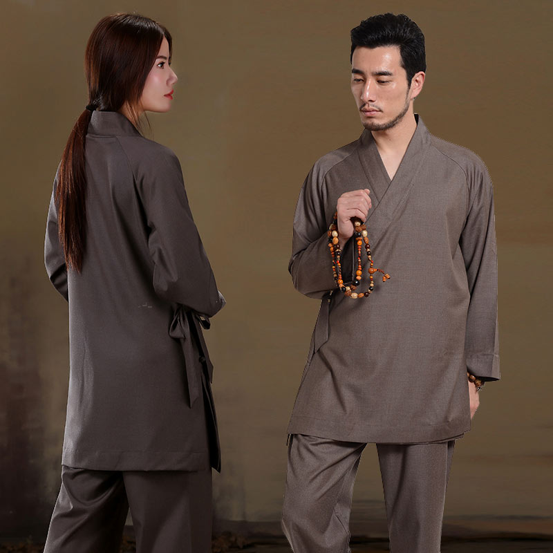 Positive Reading Designer Original Summer Yoga Suit Suit for men and women in the same style Brokenness Meditation Meditation Conserved Tea Man