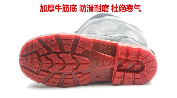 Chaussures - bottes caoutchouc homme pour hiver - semelle tendon - Ref 962760 Image 14
