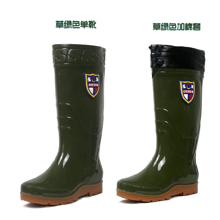 Chaussures - bottes caoutchouc homme pour hiver - semelle tendon - Ref 961594 Image 18