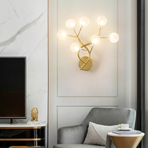 Wall lamp Nordic Bedroom bed Headlights Modern minimalist Living room Aisle Background Wall Light Personality Creative Light Lavish Firefly