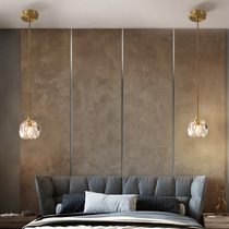 Nordic Light Lavish Crystal Dining Room Light Home Luminaire Modern Minima Living-room Bedroom Bar Bench Triple Headboard Small Chandelier