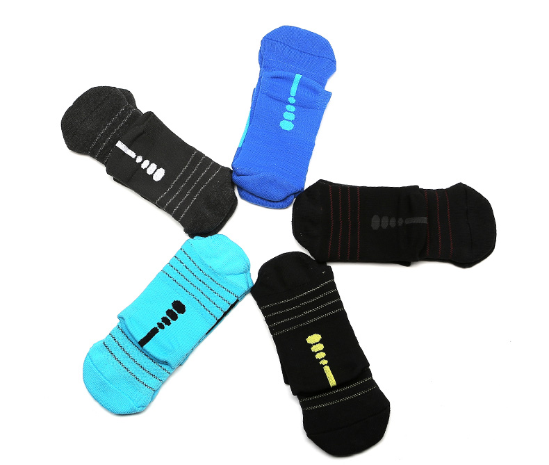 Vớ thể thao bóng rổ chuyên nghiệp vớ mùa thu và mùa đông non-slip ống nam giới và phụ nữ vớ thuyền vớ vớ khử mùi khăn dưới elite vớ tất ngắn