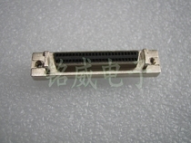 Taiwan-made SCSI -50P hole female socket direct plug 180 degree welding plate female header