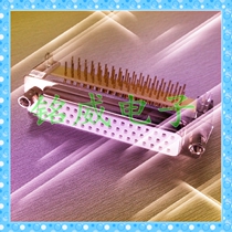 Needle D-SUB DB50 male seat welding Plate 90 degree socket DR50 male seat with plastic bracket