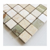 Смешанная каменная мозаичная плитка мрамор Мьянма нефрит золотой большой золотой паук -рыба -пруд для туалетной ванной комнаты бассейн