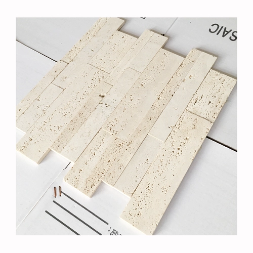 Мраморная мозаика на стену, ископаемые, с печатью вашего логотипа