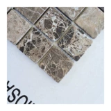 Импортные темно-коричневые мозаичные наклейки на стену, античный камень, кофейный мрамор, напольная плитка, душевая комната, ванная комната, бассейн, балкон