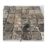Импортные темно-коричневые мозаичные наклейки на стену, античный камень, кофейный мрамор, напольная плитка, душевая комната, ванная комната, бассейн, балкон