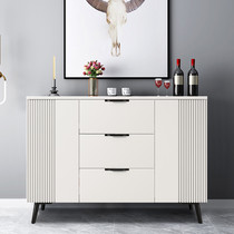 Slate sideboard modern minimalist light luxury integrated storage cabinet against the wall living room household tea cabinet kitchen locker
