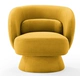 Ярко-желтый бархат + функция вращения.