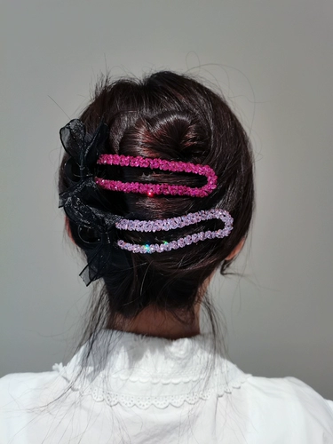 Импортный аксессуар для волос, товар, заколка для волос с бантиком, в корейском стиле