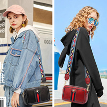 Bag female messenger bag 2021 new western style all-match ins super fire shoulder bag female bee camera small square bag