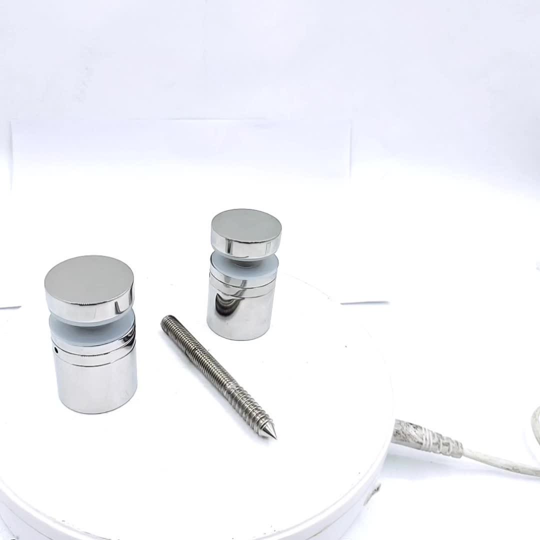 Glass Standoff Bolts For Outdoor Glass Railing 304 Stainless Steel