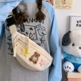 Детская сумка через плечо для путешествий, рюкзак для выхода на улицу, поясная сумка для отдыха, нагрудная сумка, в западном стиле, подходит для подростков