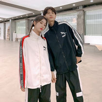 Japanese and Korean student clothes College style class suit suit Korean version long sleeve ins Junior high school games uniform British baseball uniform