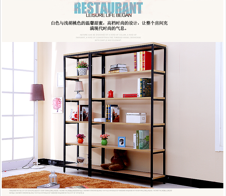 Giá sách gỗ kết hợp kệ sách kệ trưng bày cửa hàng kệ lưu trữ kệ kệ trưng bày tủ gỗ khung đồ chơi giá