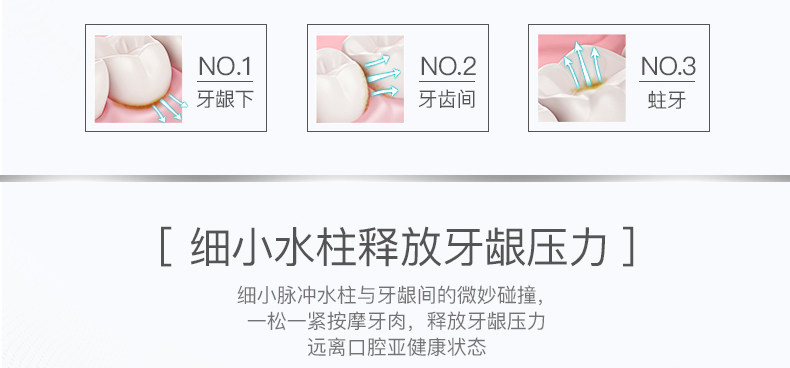 美国进口 洁碧 WF-03EC 便携冲牙器 图6