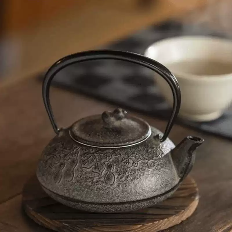 日本南部铁器急需茶壶铸铁壶葫芦泡茶壶急须铁瓶-淘宝Taobao | 天猫Tmall