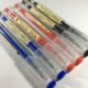 Free pen refill Tianzhuo good pen stationery TG31880 original transparent pen holder 0.35mm full needle tube gel pen