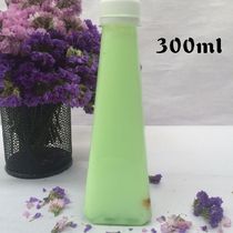 300ml milk tea bottle Juice bottle packaged plastic enzyme bottle Yogurt takeaway pet packaged bottle beverage bottle