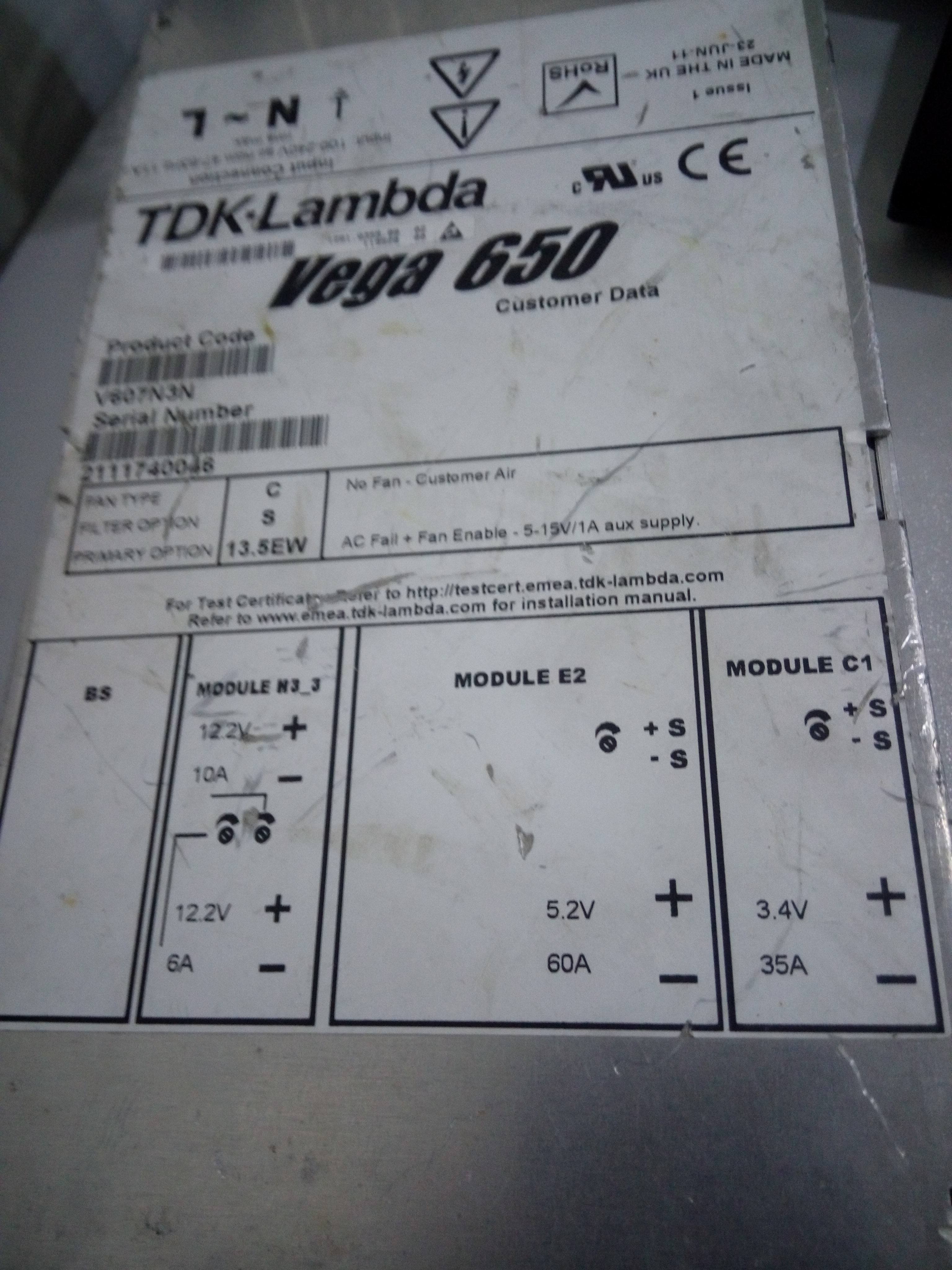 vega-lite 550 power supply V50009W V50008K can be serviced and spot sales offers