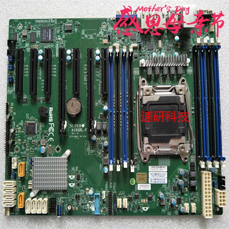 Supermicro X10SRL-F X10SRi-F C612 2011-3 single-way E5 server motherboard