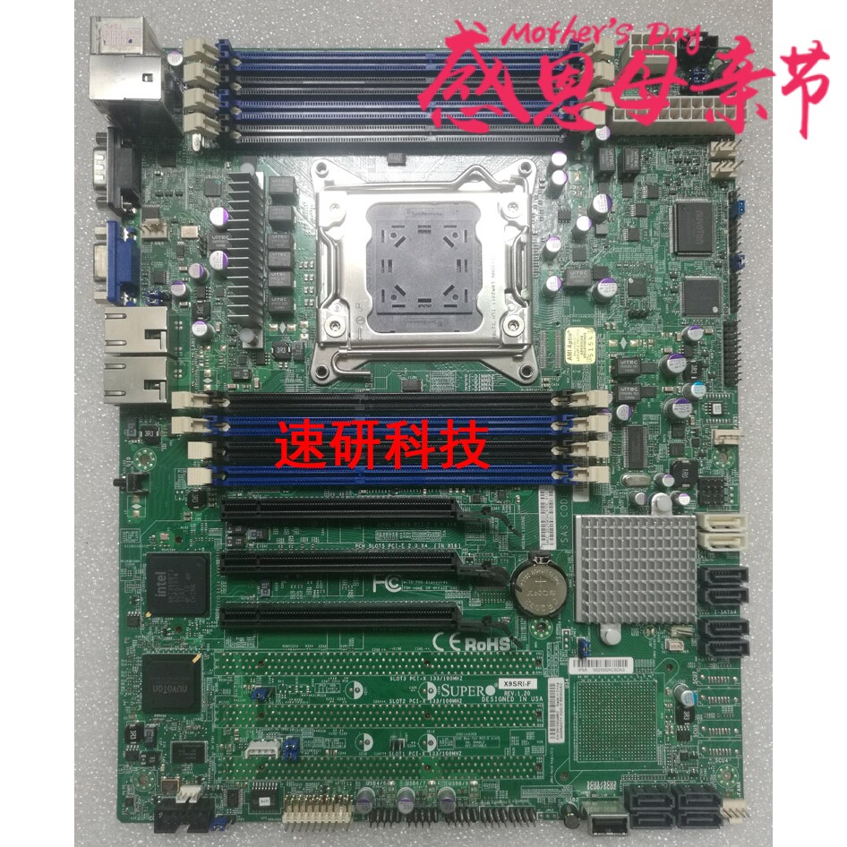 Supermicro X9SRI-F X79 motherboard supports E5-2600 series CPU X9DRL-IF