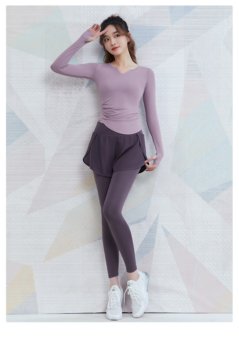 10-小V領褶皺長袖 V腰短褲假兩件_11.jpg