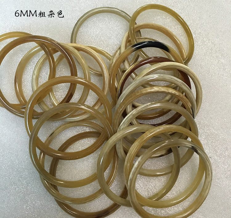 Băng cơ xương ngọc, kể từ khi mát mẻ và không có mồ hôi Authentic yak horn fine Bracelet Mùa hè mát máu máu 3 - Vòng đeo tay Cuff vòng cặp