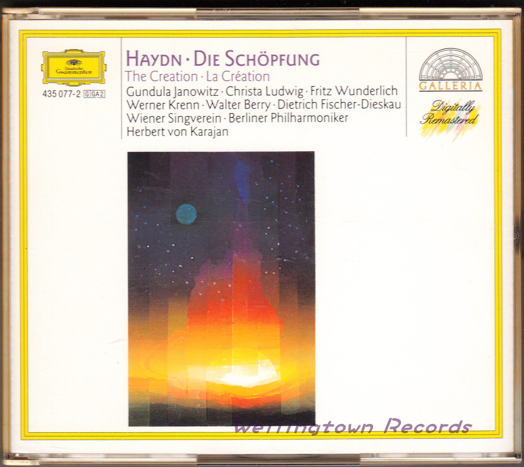 Janowitz Ludwig Ondrich Karajan Berlin Philharmonic Haydn Genesis