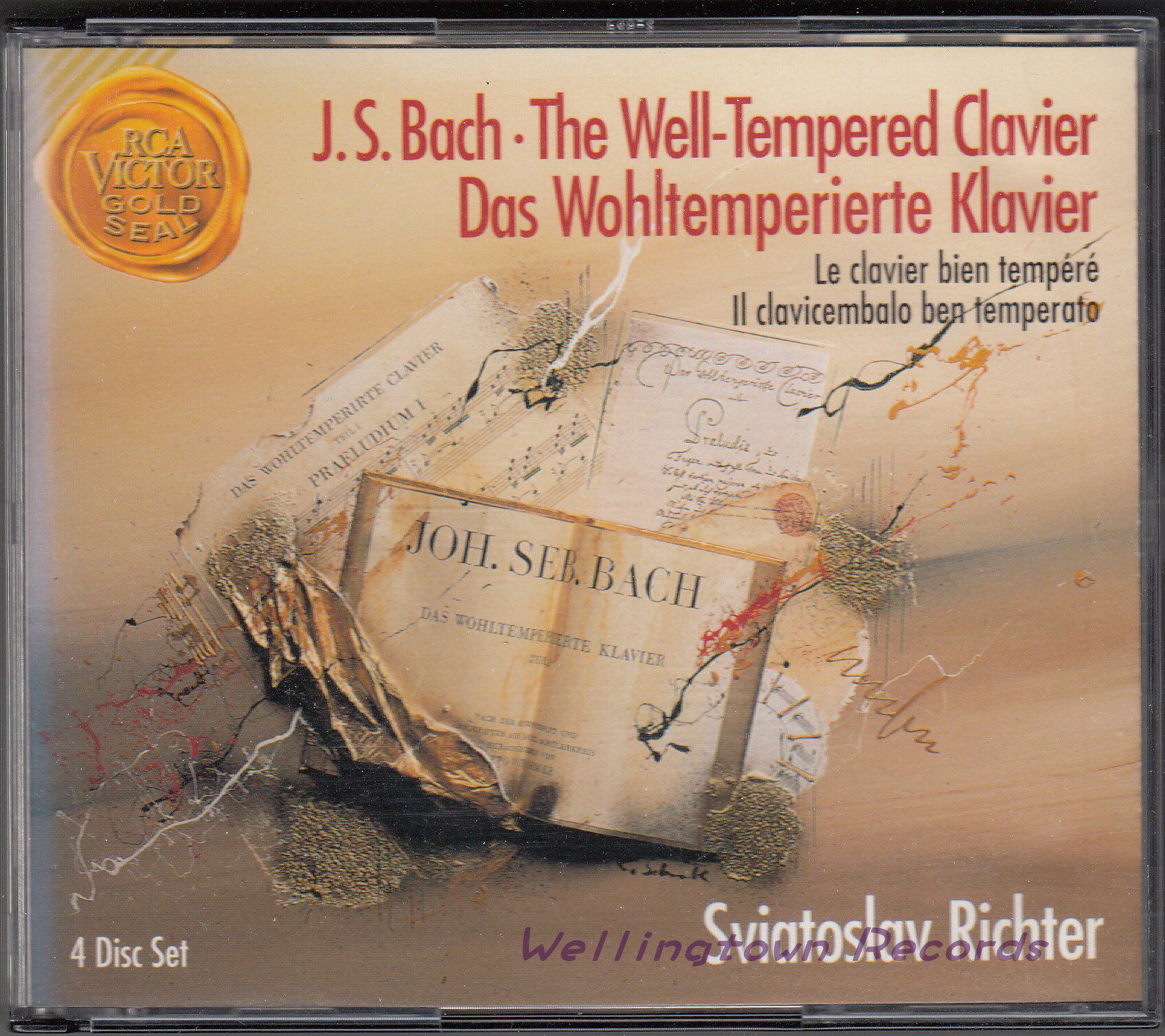 Richter Bach Well-Tempered Piano Collection