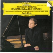 Gilles Beethoven XXIX Hammer Harpsichord Piano Sonata