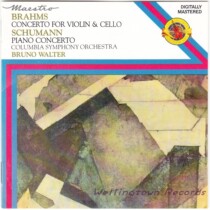 Walter Francescati Fournier Istomin Brahms Schumann Concerto