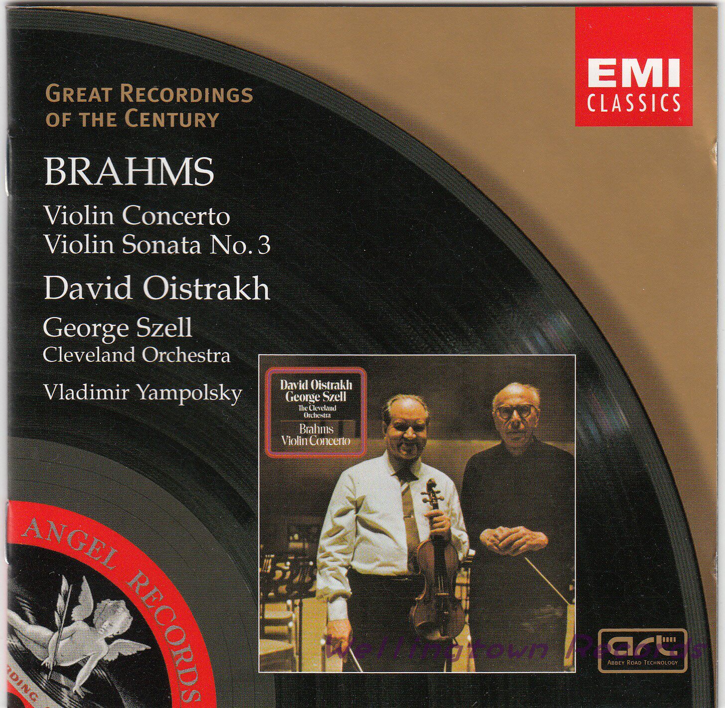 Yampolsky Oistrach Brahms Violin Concerto Violin Sonata