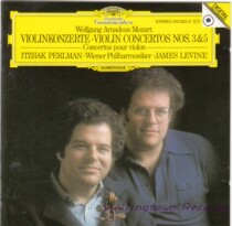 Levin Vienna Philharmonic Perlman Mozart Violin Concerto No. 3 and 5