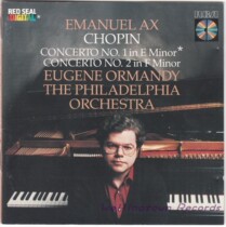 Ormandy Philadelphia Orchestra Ax Aix Chopin First Second Piano Concerto